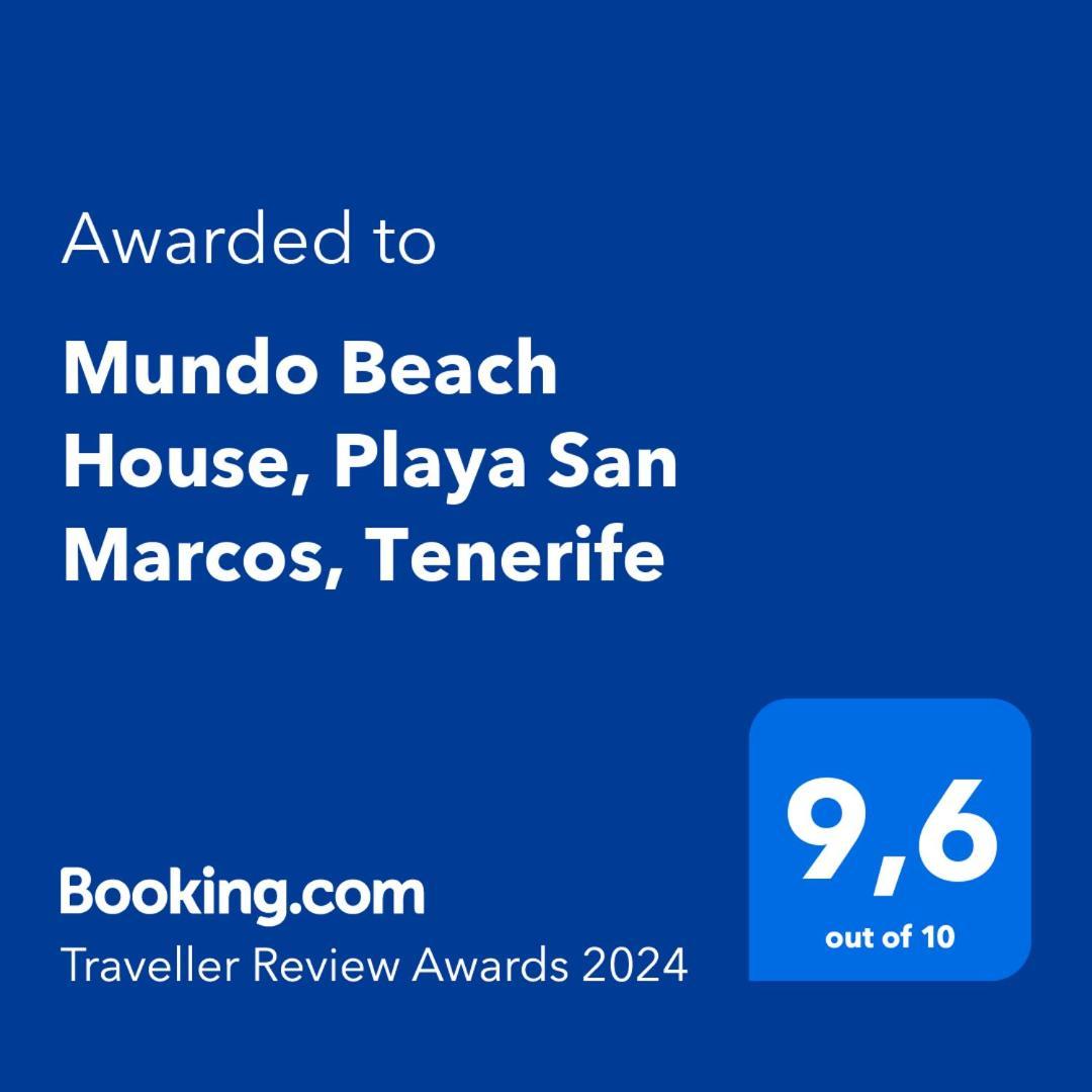 Mundo Beach House, Playa San Marcos, Tenerife イコー・デ・ロス・ビノス エクステリア 写真